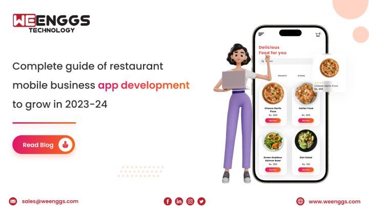 Complete guide of restaurant mobile business app development to grow in 2023-24
